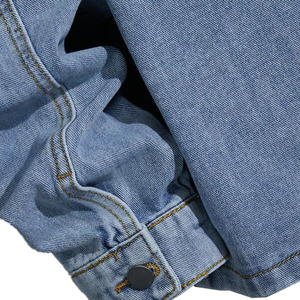 Veste en jean américaine rétro délavé déchiré pour hommes Printemps Automne Marque de mode Loose Cargo Fall Jeans Jacket pour hommes - Product Image 5