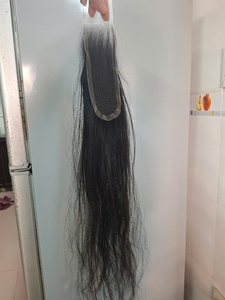 VCHAIRVIETNAM Extensions de cheveux humains vietnamiens vierges haute définition à fermeture frontale en dentelle en tailles 2x6 3x6 3x7 13x8 Vietnam - Product Image 2