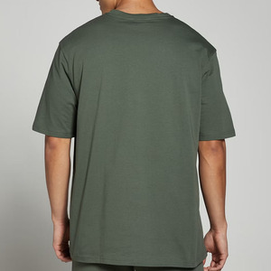 T-shirt vintage lavé à l'acide avec logo personnalisé T-shirt surdimensionné vierge en coton épais pour hommes 100% T-shirt pour hommes en coton épais - Product Image 5