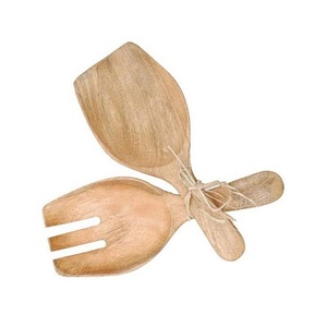 Cuchara de ensalada de madera de teca exótica de lujo, espátula de cocina, cucharón, utensilios de cocina, utensilios de cocina y utensilios de cocina para restaurante - Product Image 6