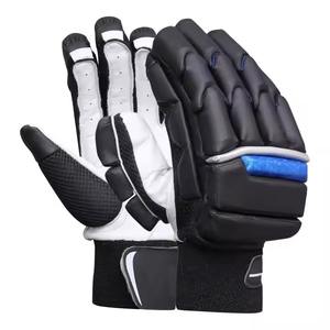 Gants de cricket en cuir PU blanc de taille moyenne de haute qualité, prix raisonnable, gants de frappe avec motif uni pour les Pakistanais - Product Image 2