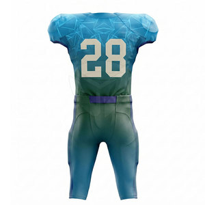 Uniforme de football américain léger, coupe confortable, tissu à séchage rapide, parfait pour les athlètes, entraînements et matchs de compétition - Product Image 2