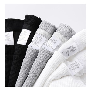 Wholesale Custom Blank Plus Size Black <b>White</b> Basic Plain Crew Neck Men Oversized Cotton T-Shirt - Product Image 4