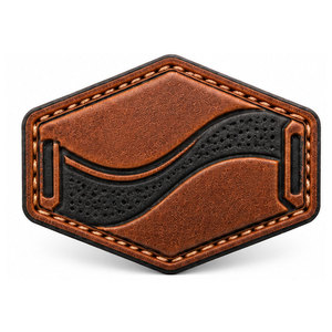 Écussons en cuir personnalisés, étiquettes à coudre personnalisées, badges décoratifs pour chapeaux, accessoires de mode et marquage personnalisé - Product Image 1