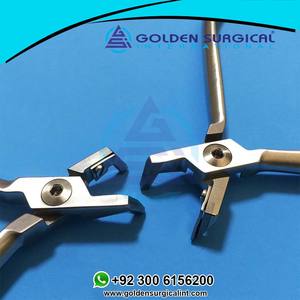 Pince orthodontique Médicale En Acier Inoxydable Plat Extrémité Distale Cutter Ligature Pince Ligature Cutter ensemble dentaire instruments chirurgicaux - Product Image 5