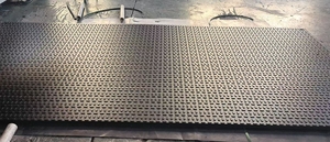 Nhiệm vụ nặng nề HDPE lồng vào nhau máy xúc sàn <span class=keywords><strong>Mat</strong></span> 4x8 theo dõi đường tạm thời bảo vệ mặt đất <span class=keywords><strong>Mat</strong></span> bùn <span class=keywords><strong>mat</strong></span> chống trượt kết cấu - Product Image 3