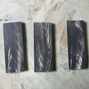 100% Plaques en corne de buffle faites à la main de qualité supérieure Style poli naturel en forme d'animal durable - Product Image 1