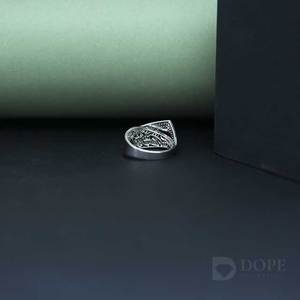 แหวนเพชรโมอิสหลากรูปทรงแฟนซีสำหรับผู้หญิงแหวนดีไซน์โดดเด่นสำหรับงานแต่งงานสแตนเลสสุดอินเทรนด์925เงินสเตอร์ลิง - Product Image 4