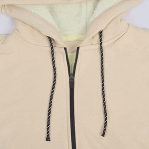 Vente directe d'usine Sweat-shirts à capuche pour femmes Couleur unie Casual Vêtements d'hiver avec logo frontal Style à capuche respirant - Product Image 6