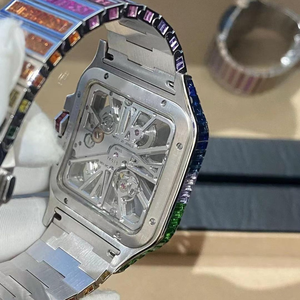 Reloj de Diamantes Moissanite VVS de la Mejor Calidad, Joyería de Moda, Reloj con Incrustaciones de Diamantes - Product Image 2