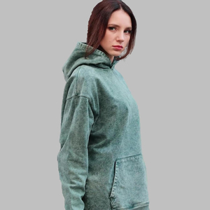 Sudadera con Capucha Extra Grande de Felpa Francesa Gruesa Personalizada al por Mayor, Sudadera con Capucha Esencial con Bordado y Estampado Puff para Hombre - Product Image 3