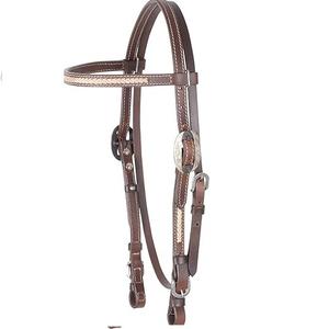 ผ้าคลุมหัวหนังวัวอาร์เจนติน่าลายม้าพร้อมตะกร้าสานเครื่องมือ - Product Image 2