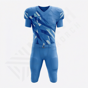 Camiseta Deportiva de Poliéster 100% Ligera, Estilo Fútbol Americano, Impresión de Logotipo Personalizado, Talla XL, Ropa Deportiva de Alto Rendimiento para Equipos - Product Image 1