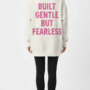 เสื้อสเวตเชิ้ตผ้าฟลีซสำหรับผู้หญิง ทรงปกติ ให้ความอบอุ่น สวมใส่สบาย เนื้อผ้านุ่ม ใส่ได้ทุกวัน เหมาะสำหรับแฟชั่นฤดูหนาว สไตล์สตรีท ประดับด้วยคริสตัล - Product Image 6