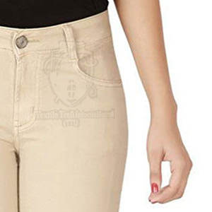 Concevez Votre Propre Jean Léger pour Femmes Vente Chaude Jean Slim Fit en Denim Fabriqué pour Femmes - Product Image 6
