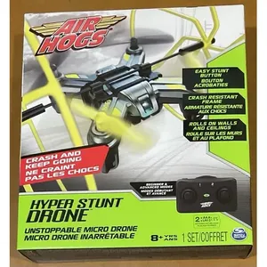 Dronehint Hyper <span class=keywords><strong>Stunt</strong></span> <span class=keywords><strong>Drone</strong></span> không thể ngăn cản <span class=keywords><strong>Micro</strong></span> RC người mới bắt đầu trong nhà/ngoài trời Mini <span class=keywords><strong>Drone</strong></span> màu vàng hầu như không được sử dụng - Product Image 1