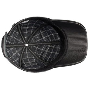 หมวกหนังยูนิเซ็กส์แบบนุ่มพิเศษออกแบบได้ตามต้องการสวมใส่สบายดีไซน์ล่าสุดสำหรับชุดลำลองผลิตในปากีสถาน - Product Image 4