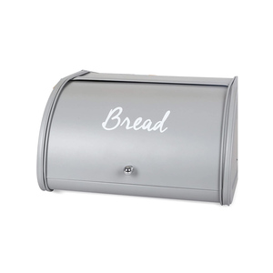 Wholesale Price Eco Friendly Bread Storage <b>Container</b> Gray Color Greatest Quality Canister Home Kitchen Usage Storage <b>Box</b> - Product Image 5