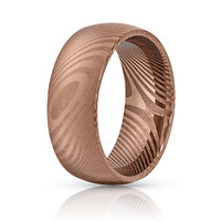 Bague de mariage unisexe en acier Damas vintage faite à la main avec motif torsadé, bague de fiançailles personnalisée en acier inoxydable pour homme