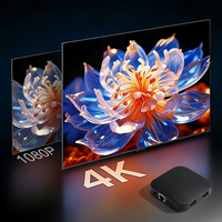 TV Box Q8 con Amlogic S905Y4 Quad Core, Android 14.0, 4GB de RAM, 32GB de ROM, Reproductor Multimedia Inteligente 4K IATV, WiFi de Doble Banda, BT5.0, Control Remoto por Voz
