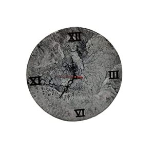 Horloge murale en résine époxy de qualité incroyable horloge murale décor vintage horloge murale à quartz bicolore à vendre - Product Image 2