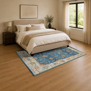 Tapis de salon antidérapant en chenille gris anthracite, motif géométrique contemporain imprimé numériquement, lavable en machine - Vente en gros RUGS DEPOT LXDP-0034 - Product Image 3