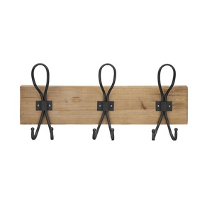 Modern Wall-Mounted Metal <strong>Key</strong> Holder <strong>Hooks</strong> with Textured Pattern Space Saving Clothing Organizer <strong>for</strong> <strong>Home</strong> Entryways and Offices - Product Image 5