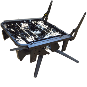 Silla de oficina con mecanismo reclinable de motor doble 6602 de alta calidad con marco de hierro plegable Fabricante de garantía de 2 años - Product Image 1