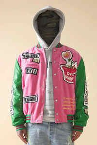 Respirant personnalisé professionnel 2025 Portable qualité nouvelle vente chaude professionnel fait à la main hommes portent des vestes universitaires - Product Image 5