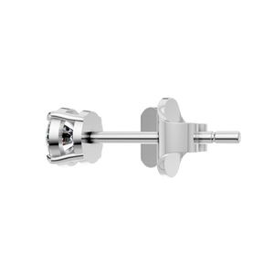 Pendientes de Oro Sólido de 18K con Diamantes Cultivados en Laboratorio con Certificación IGI, 1ct, F VS1, Corte Brillante Redondo, para Mujer - Product Image 2