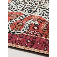 Handgetuftete Wolle Leopard Design Teppich im persischen Stil Tier motiv Teppich Elegante Teppichs ets