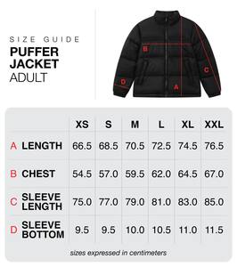 New Men <b>Coat</b> Hooded Cropped Puffer Jacket Cotton Custom Logo Bubble Puffer Jacket Short Plus Size Outdoor Jacket - Product Image 6