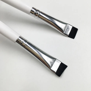 Chuyên nghiệp phẳng ANGLED BROW hình bàn chải lông mày <span class=keywords><strong>definer</strong></span> trang điểm bàn chải với siêu mỏng chính xác hình dạng phẳng - Product Image 4