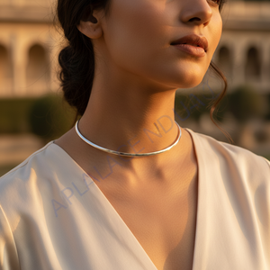 Collar de Cadena de Plata 925 Minimalista y Elegante para Mujer, Joyería Clásica con Cuentas, Regalo de Moda - Product Image 2