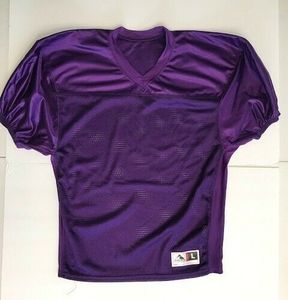 Vintage 90s Troy Aikman Russell fútbol Jersey Premium cosido personalizado fútbol americano uniforme azul camisa - Product Image 3