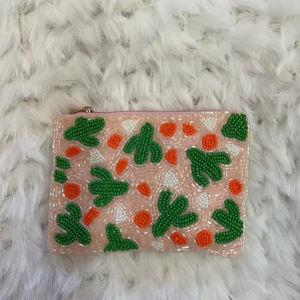 กระเป๋าใส่เหรียญลูกปัดแก้วแบบคลาสสิกกระเป๋าเครื่องสำอางมีสีตามสั่งสำหรับงานแต่งงานหรืองานปาร์ตี้ของขวัญสำหรับเธอ - Product Image 1