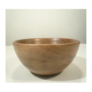 ชามไม้ตกแต่งสำหรับเสริฟไม้ล้างสีขาวบนโต๊ะอาหารสำเร็จรูปชามเสิร์ฟสลัด - Product Image 5