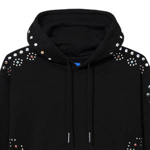 Sweat-shirt à capuche pour homme en coton 100% respirant et à séchage rapide, écologique, décontracté, de qualité supérieure, uni, vente en gros - Product Image 3