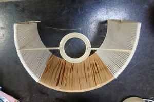 La elegante pantalla de lámpara de tambor de algodón mejora la iluminación ambiental adecuada para interiores modernos y proyectos de decoración del hogar personalizados - Product Image 5