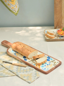 Tabla de cortar de encimera de madera de diseño tradicional al por mayor, tabla de cortar de utensilios de cocina terminada personalizada - Product Image 6