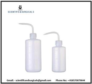 ขวดพลาสติกโพลีเอทิลีนความหนาแน่นต่ำอุปกรณ์การศึกษาขวดล้างโปร่งแสง - Product Image 3