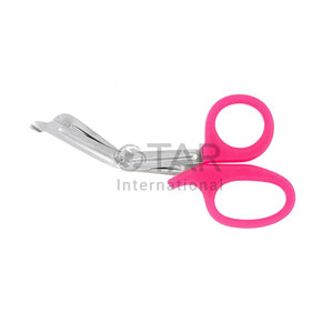 Nhận Thức vú nhân viên y tế tiện ích băng kéo 7.25 inch Neon màu hồng dụng cụ cứu thương kéo emts y tá bác sĩ - Product Image 2