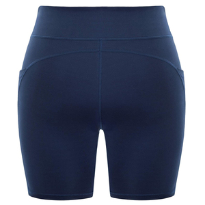 Personnalisé sans couture Gym Sport Fitness Workout Bleu Marine Short de Yoga Taille Haute Flexible Stretch Activewear pour les Femmes - Product Image 2