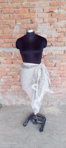 ผ้าโสร่งพิมพ์ลายดอกไม้รูปทรงเรขาคณิตลายดอกไม้งานปะมีบริการ OEM - Product Image 5