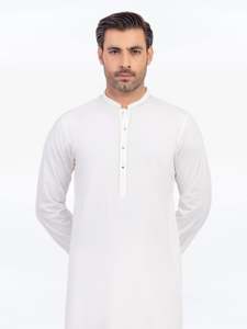 Salwar Kameez pour hommes pakistanais, tenue traditionnelle musulmane, coupe classique, décontractée, pour l'Aïd, les mariages, les fêtes et les célébrations - Product Image 2