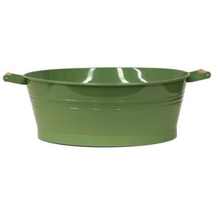 Maceta Galvanizada de Alta Capacidad Ideal para Múltiples Plantas que Ofrece Amplio Espacio y una Estructura de Soporte Resistente - Product Image 1