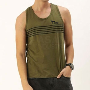 เสื้อกล้ามออกกำลังกายผู้ชาย ออกแบบและขนาดตามสั่ง ขายดี ราคาถูก - Product Image 4