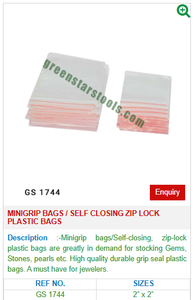 Minigrip GS 1744 Bolsas de plástico con cierre de cremallera con cierre automático para solución de almacenamiento de joyas para herramientas y equipos - Product Image 2
