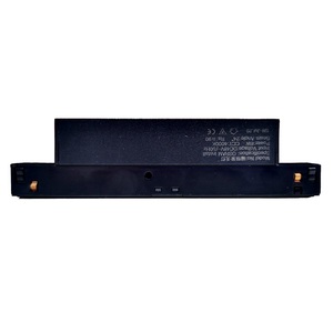ระบบไฟ LED แบบโรตารี่แม่เหล็กสีดำ6W พร้อมตัวเครื่องอลูมิเนียม COB 48V IP22รางสปอตไลท์สำนักงาน - Product Image 3