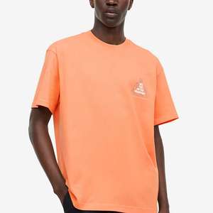 เสื้อยืด100% แขนสั้นสำหรับผู้ชายผ้าฝ้ายแห้งเร็วดีไซน์คอกลมระบายอากาศได้ดีสีพื้น200กรัม - Product Image 2